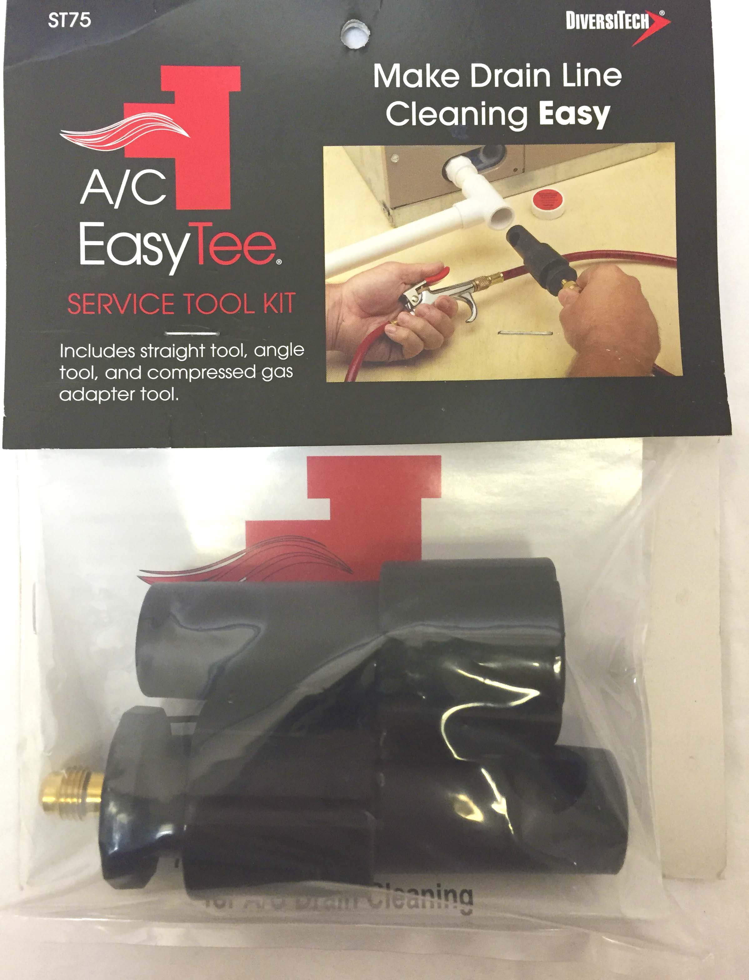 A/C Drain Line Easy Tee Service Kit & PVC Service Fitting